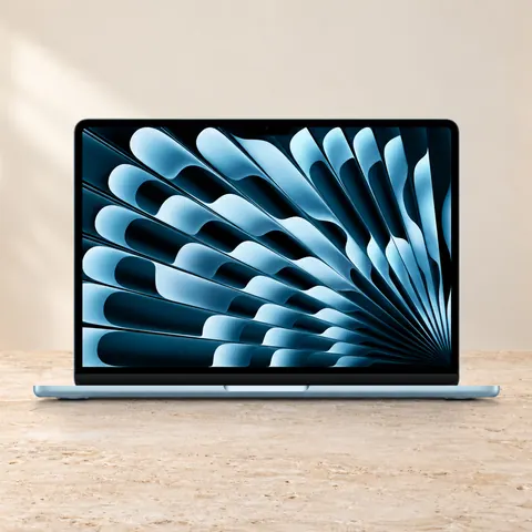MacBook Air 13 M5 (2026) - 16 ГБ / 512 ГБ Sky Blue, Голубой — фото товара