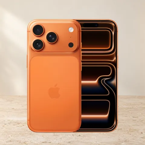iPhone 17 Pro, 256 ГБ, eSIM, оранжевый (Orange) — фото товара